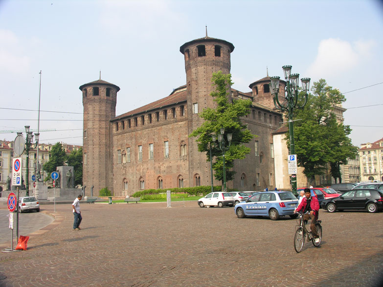 Torino, Piazza Castello, Palazzo Madama (rear view)