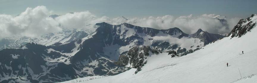 From the Grande Motte Telepherique towards the Col d´Iseran