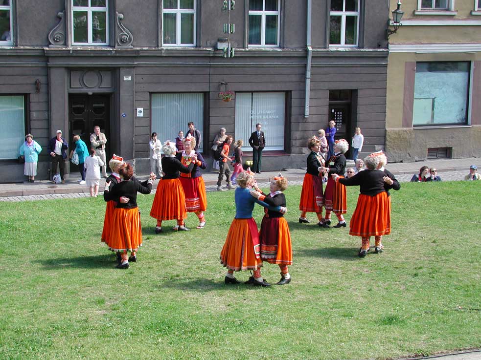 Lithuanian dancers, I think